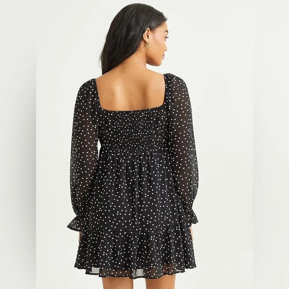 altar'd state black lace dress Altar'd State | Chelsea Lace Trim Midi Dress | BLACK-IVORY